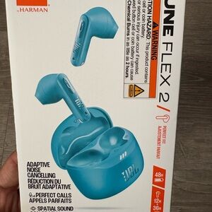 JBL Tune Flex 2 Earbuds - blue